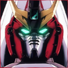 Gundam Airmaster looking intimidating